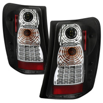 Jeep Grand Cherokee 99-04 LED Bakljus Version 2 - Svarta Spyder Auto